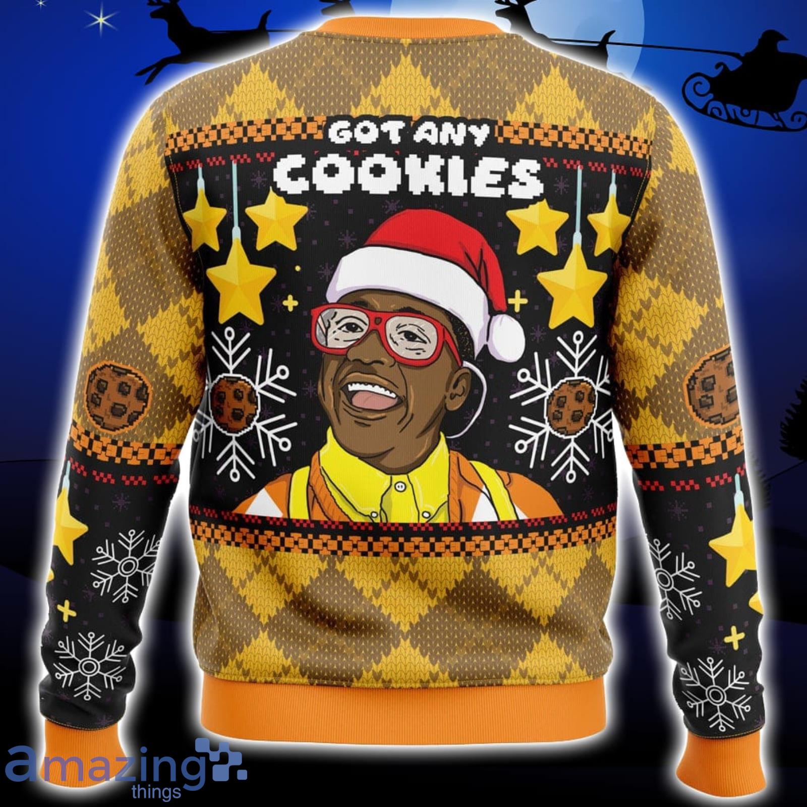 Got any Cookies Steve Urkel Xmas Ugly Christmas Sweater Christmas Gift For Men And Women image Got any Cookies Steve Urkel Xmas Ugly Christmas Sweater Christmas Gift For Men And Women Product Photo 2