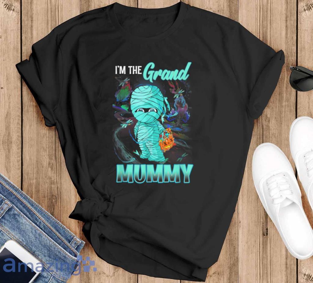 Grandma Halloween Im The Grand Mummy T Shirt Product Photo 1
