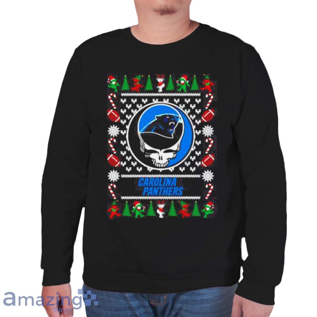 Grateful Dead Carolina Panthers Christmas Shirt