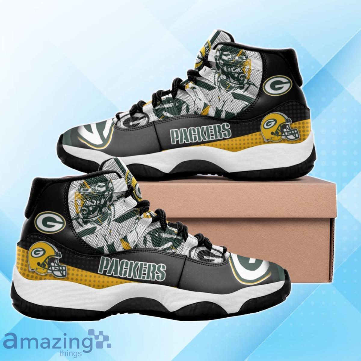 Green Bay Packers Air Jordan 11 Sneakers Special Gift For Men And Women Fans Product Photo 1