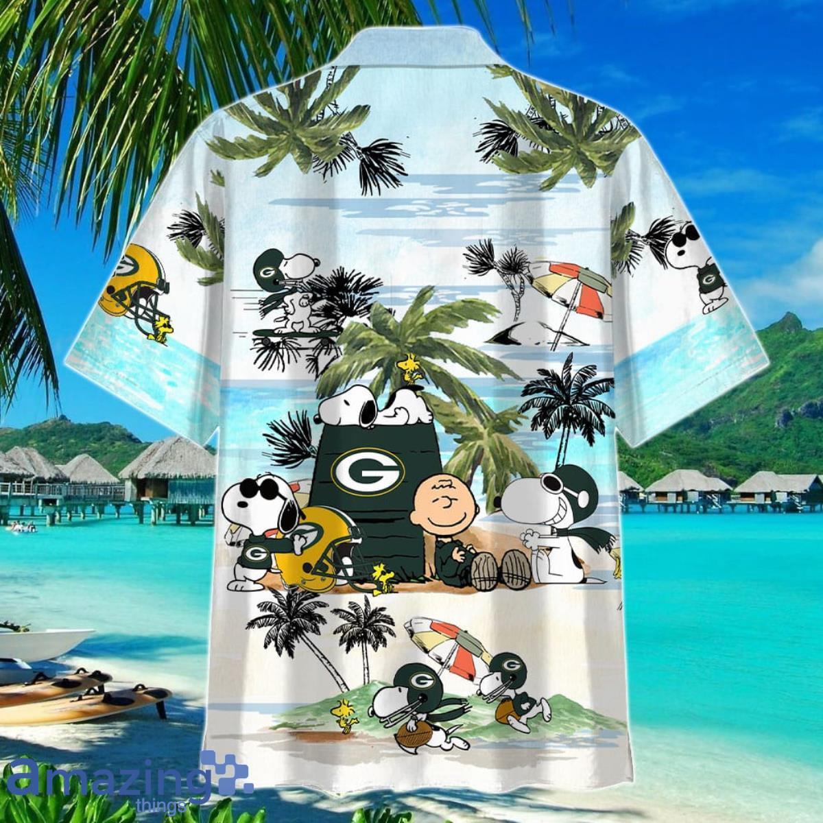 Green Bay Packers Hawaiian Shirt Best Gift For Men And Women Fans image Green Bay Packers Hawaiian Shirt Best Gift For Men And Women Fans Product Photo 3