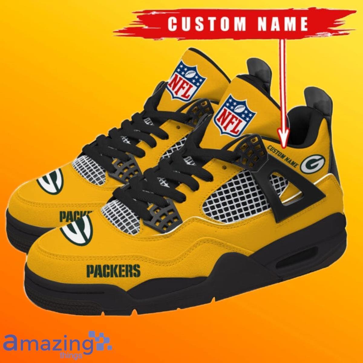 Green Bay Packers Personalized Air Jordan 11 Gift For Fans