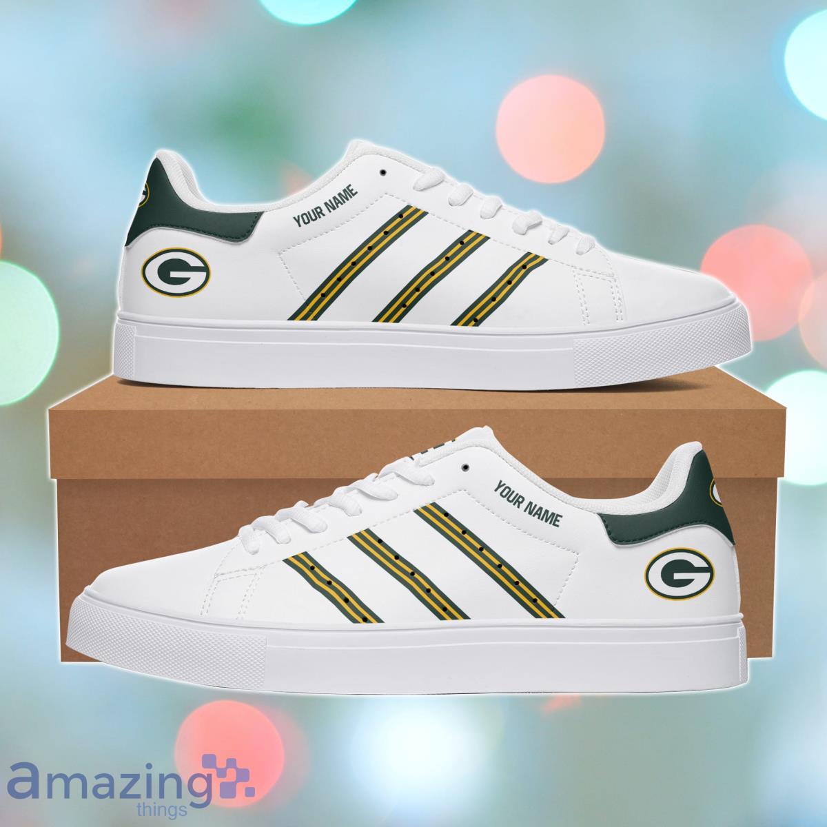 Green Bay Packers Personalized Stan Smith Sneakers Best Gift For Men And Women Fans Product Photo 1