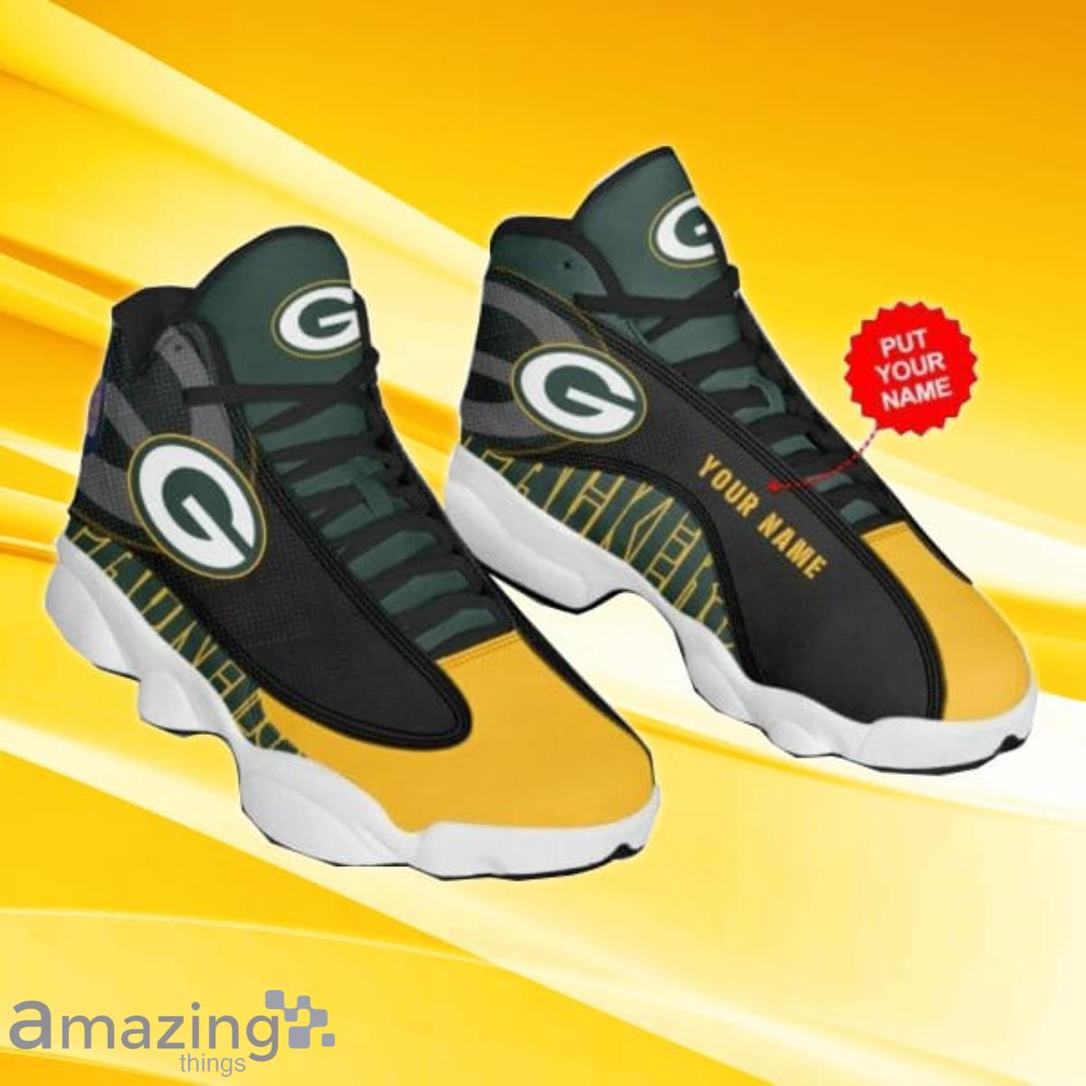 Green Bay Packers Air Jordan 13 Sneakers Best Gift For Men And Women