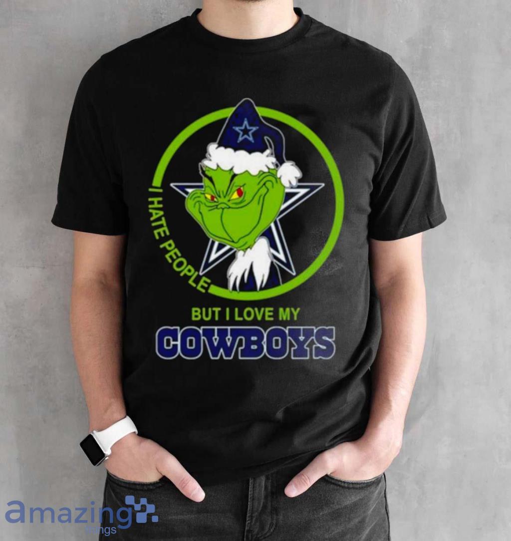 The Grinch I Hate People But I Love My Dallas Cowboys shirt