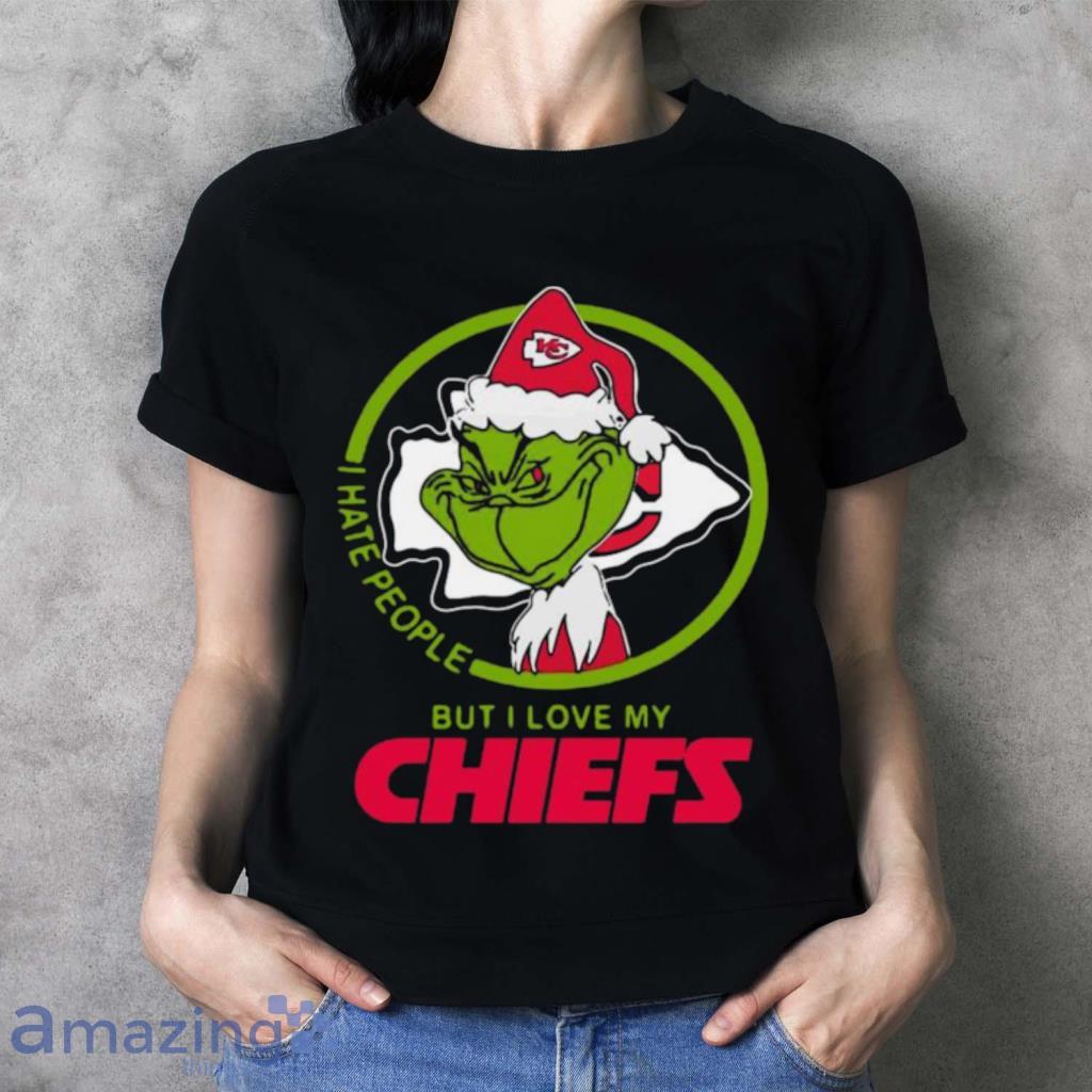 The Grinch I Hate People But I Love My Kansas City Chiefs T-shirt