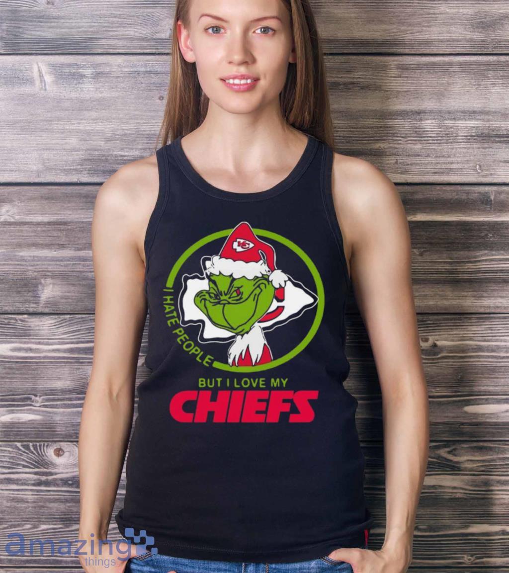 Tops, The Grinch Loves Kansas City Chiefs Shirt