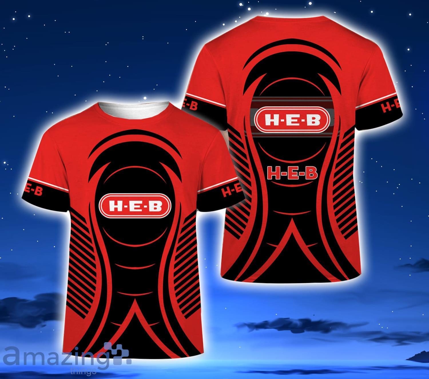 H-E-B All Over Printed 3D T-Shirt Unisex Men And Women Gift