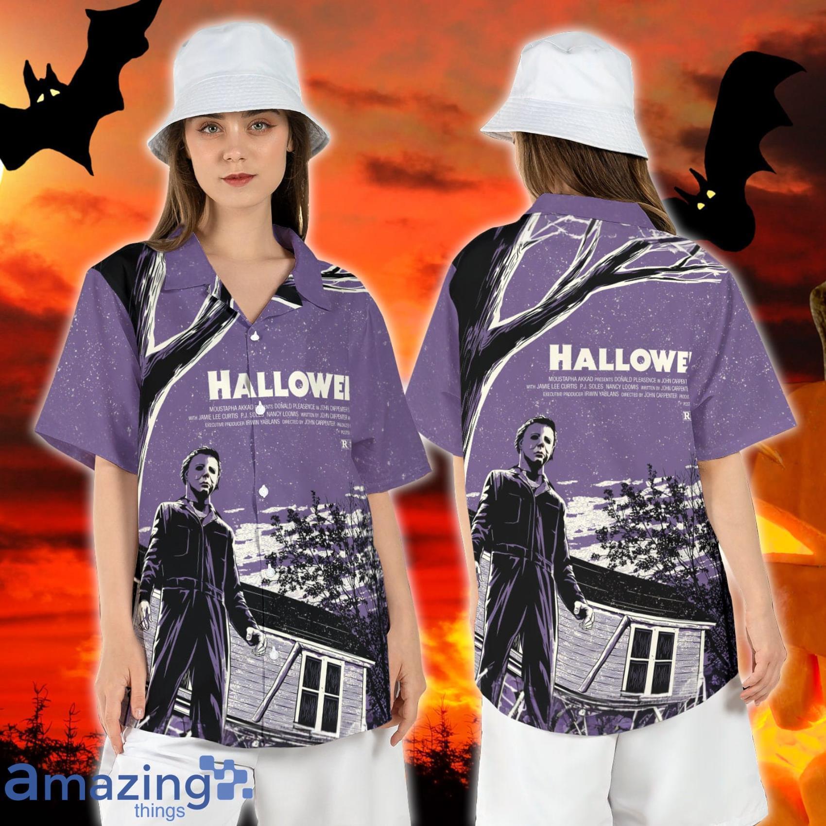 Halloween Michael Myers Horror Killer Scary Movie Hawaiian Shirt For Men And Women Product Photo 1