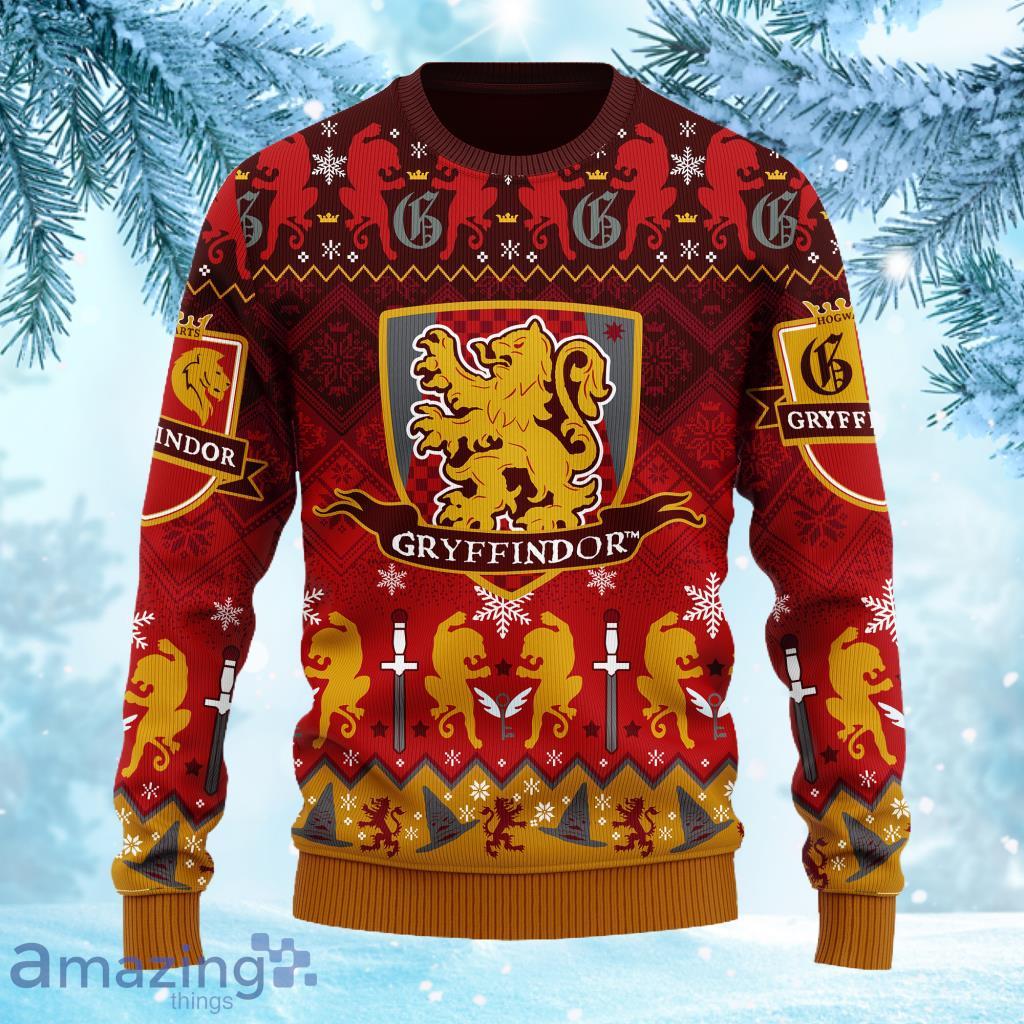 Gryffindor christmas sweater sale