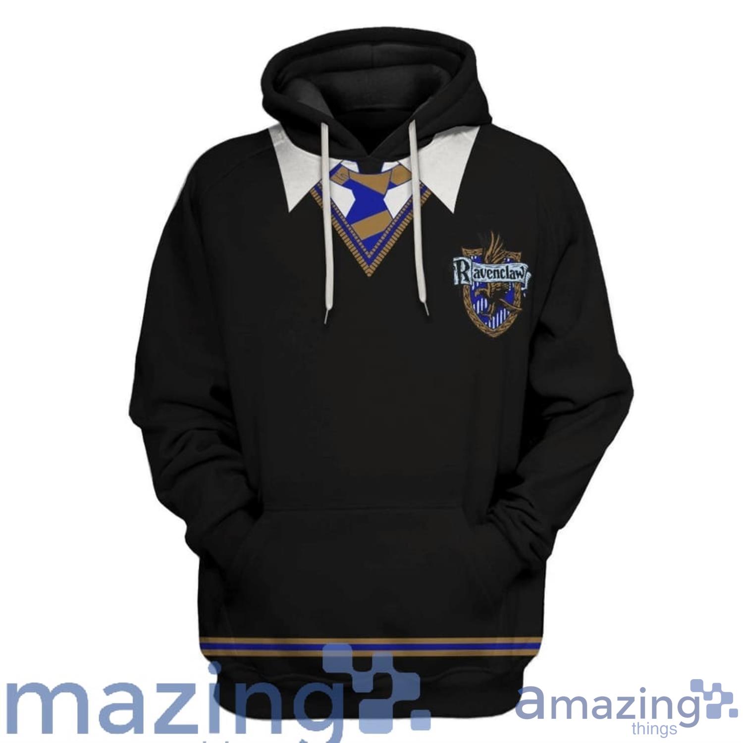Harry Potter Ravenclaw Custom Hoodie 3D Hoodie Men And Women Christmas Gift image Harry Potter Ravenclaw Custom Hoodie 3D Hoodie Men And Women Christmas Gift Product Photo 2