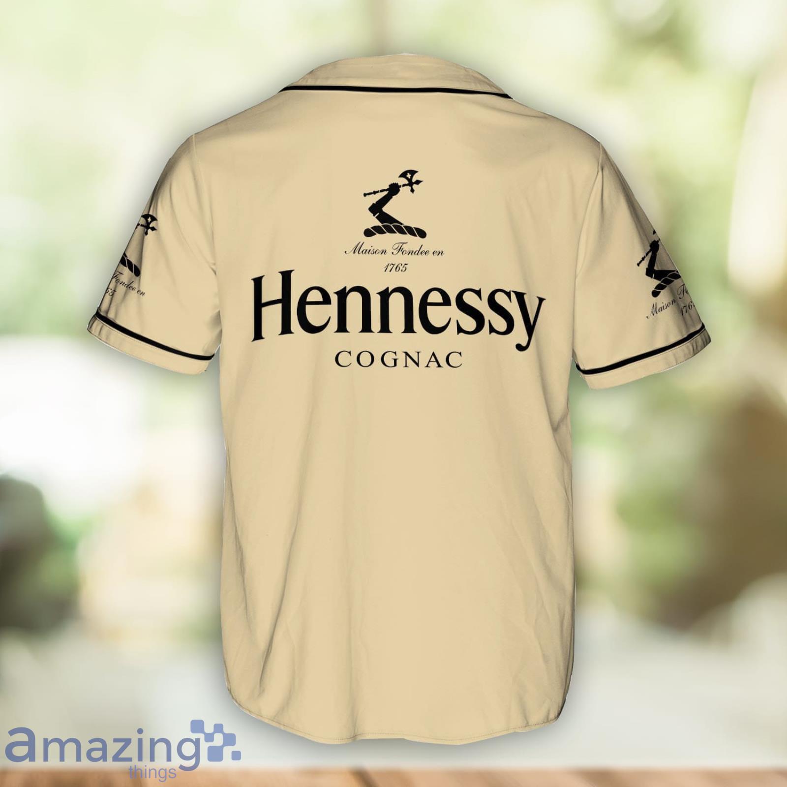 Hennessy Cognac Men And Women Baseball Jersey Shirt Men And Women Sport Gift image Hennessy Cognac Men And Women Baseball Jersey Shirt Men And Women Sport Gift Product Photo 2