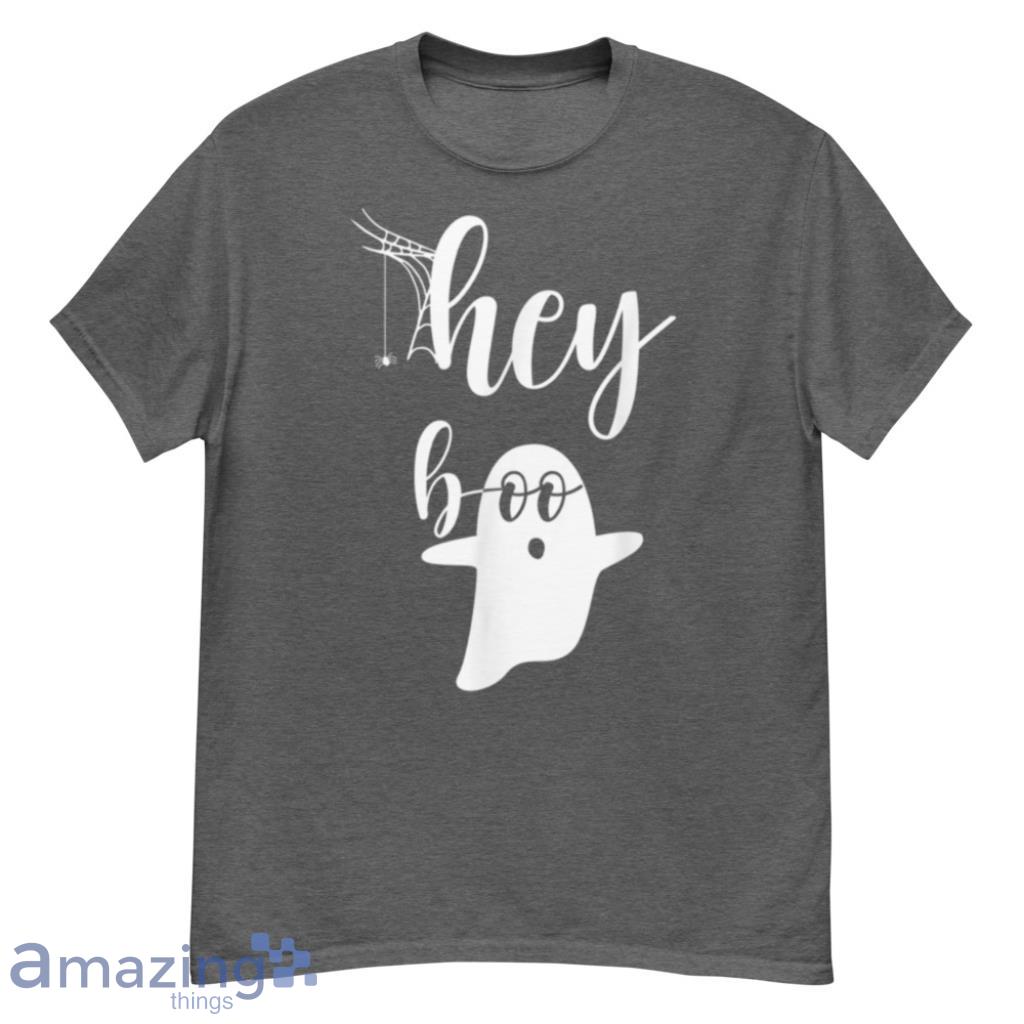 Hey Boo Funny Halloween Pun Ghost Spooky Toddler Boy Girl T Shirt Product Photo 1