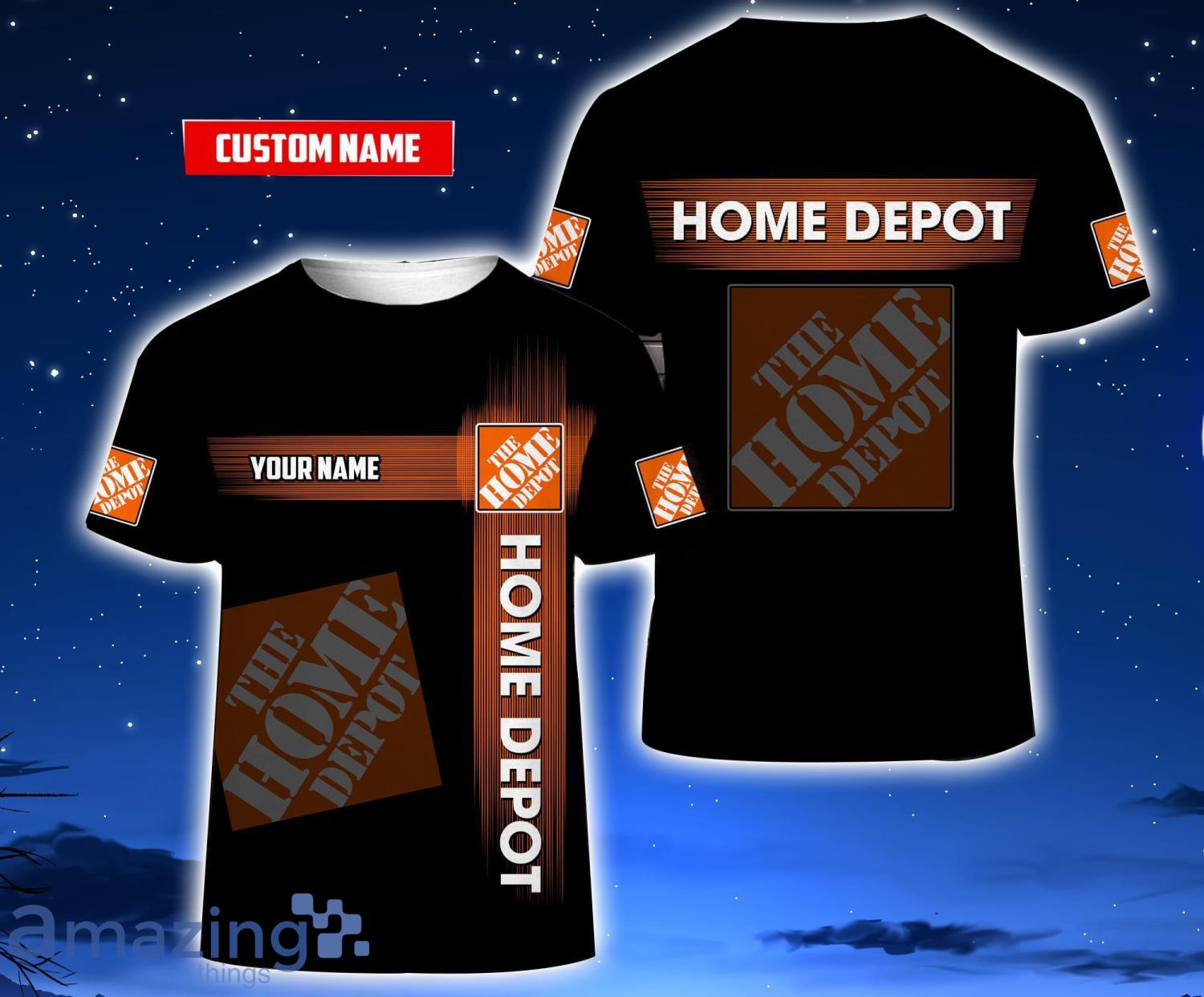Home Depot 3D T-Shirt For Men And Women Cute Gift Custom Name Product Photo 1