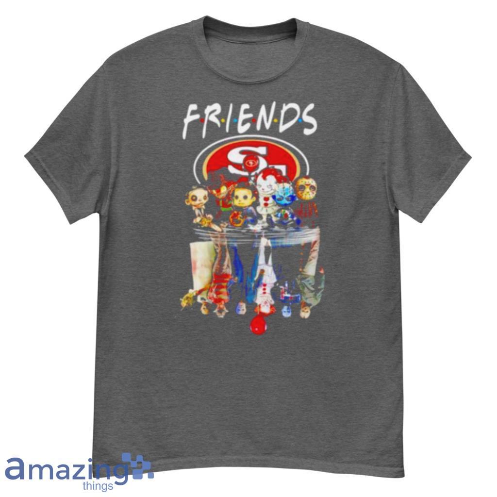 Horror Halloween Chibi 49ers Friends Water Mirror Shirt Product Photo 1