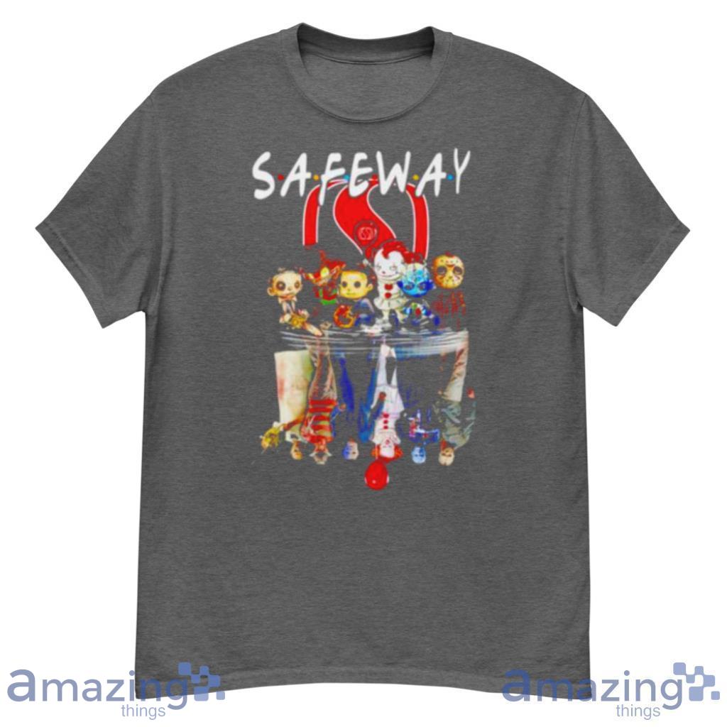 Horror Halloween Chibi Safe Way Friends Water Mirror Shirt Product Photo 1