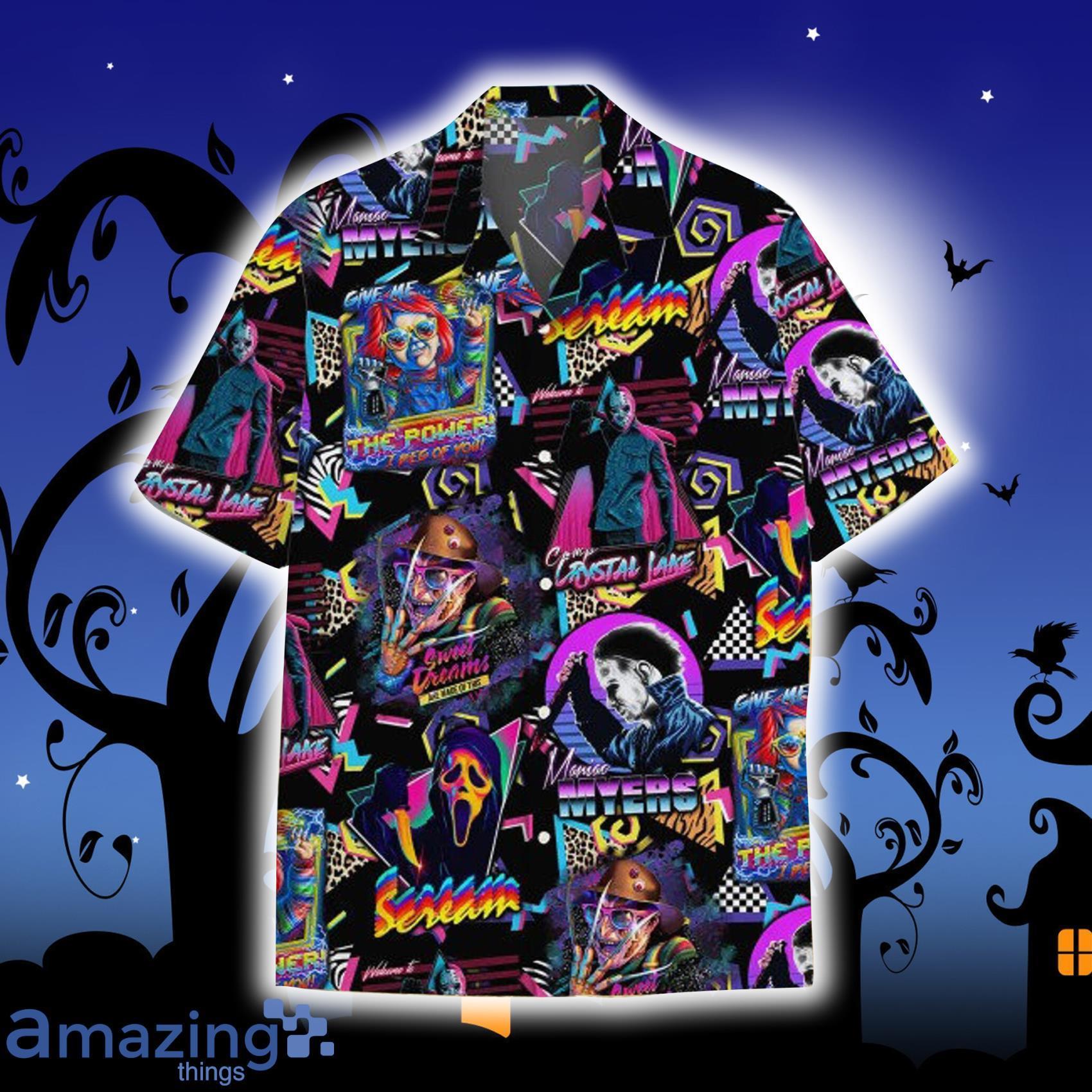 Horror Movies Vintage Hawaiian Shirt And Shorts