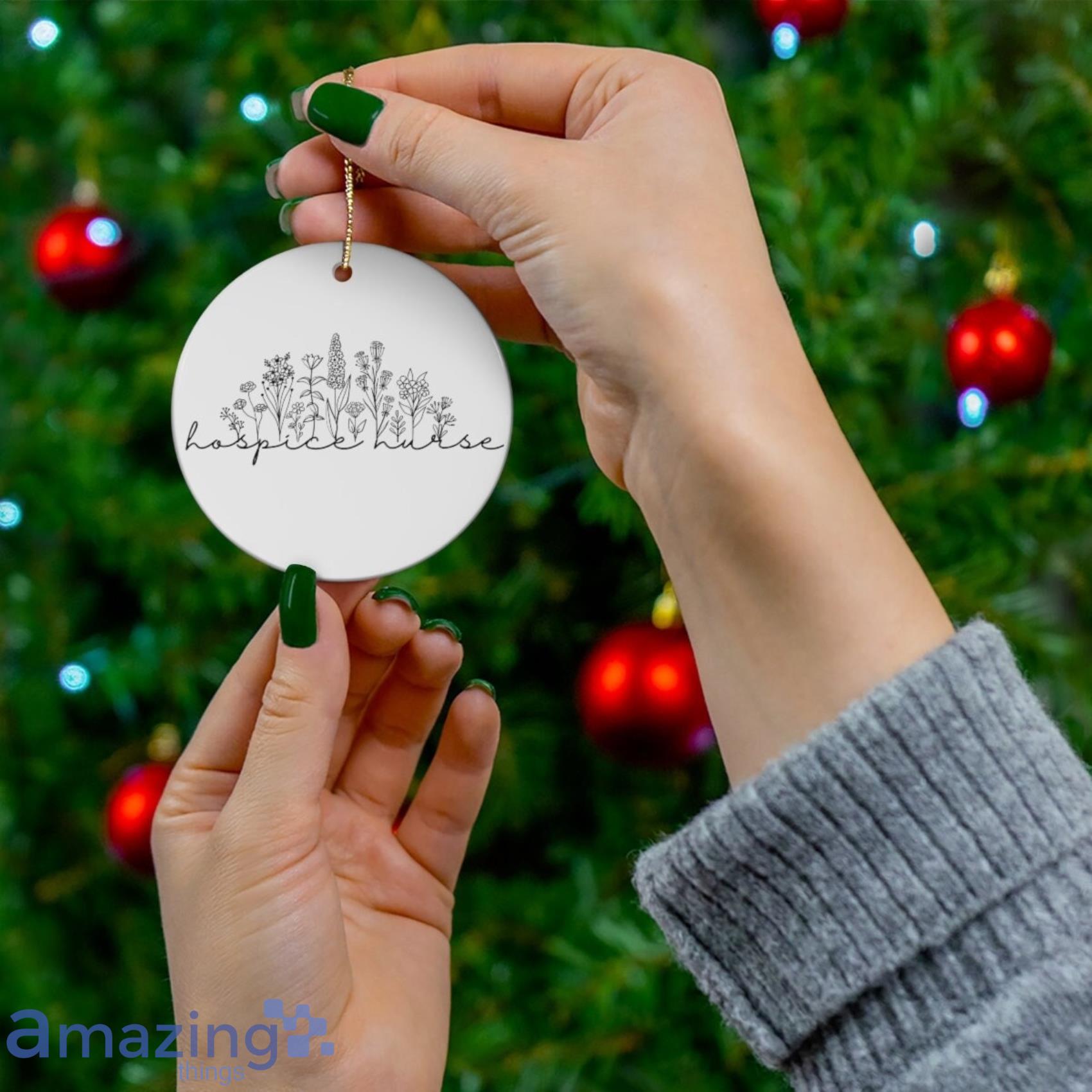 Hospice Nurse Christmas Ornament Product Photo 1