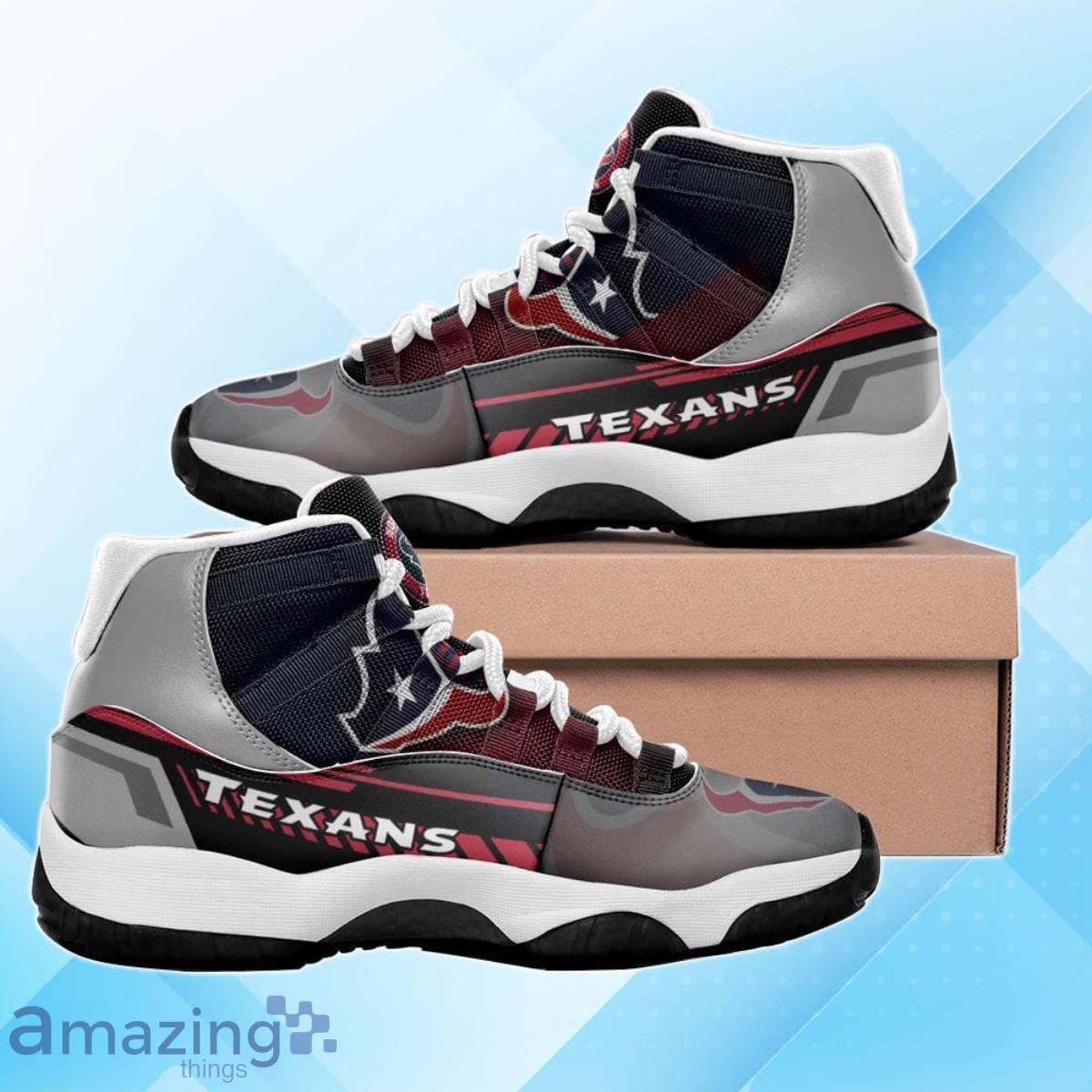Houston Texans Air Jordan 11 Sneakers Special Gift For Men And Women Fans Product Photo 1