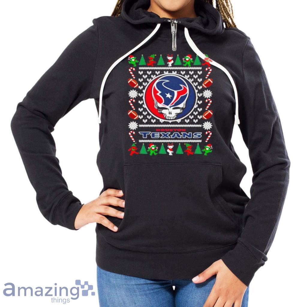 Houston Texans Grateful Dead Ugly Christmas Shirt