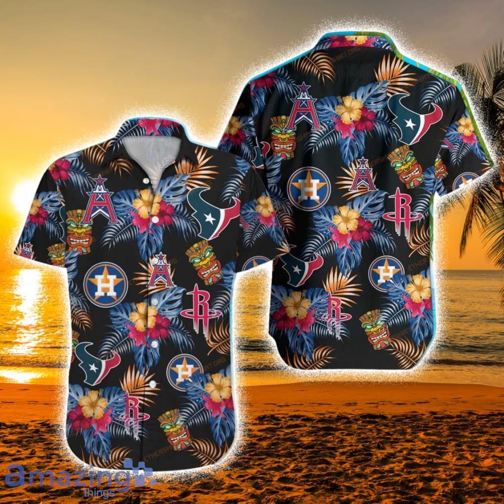 Houston Astros Tropical 3D Hawaiian Shirt And Beach Shorts For Fans Sport