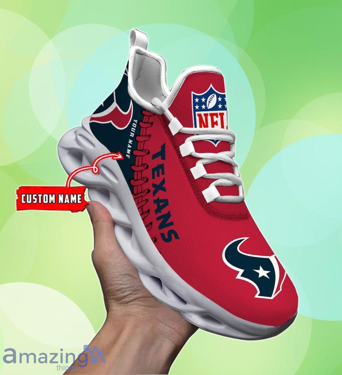 Houston Texans Personalized NFL Max Soul Shoes Special Gift For Men And Women Fans Product Photo 1