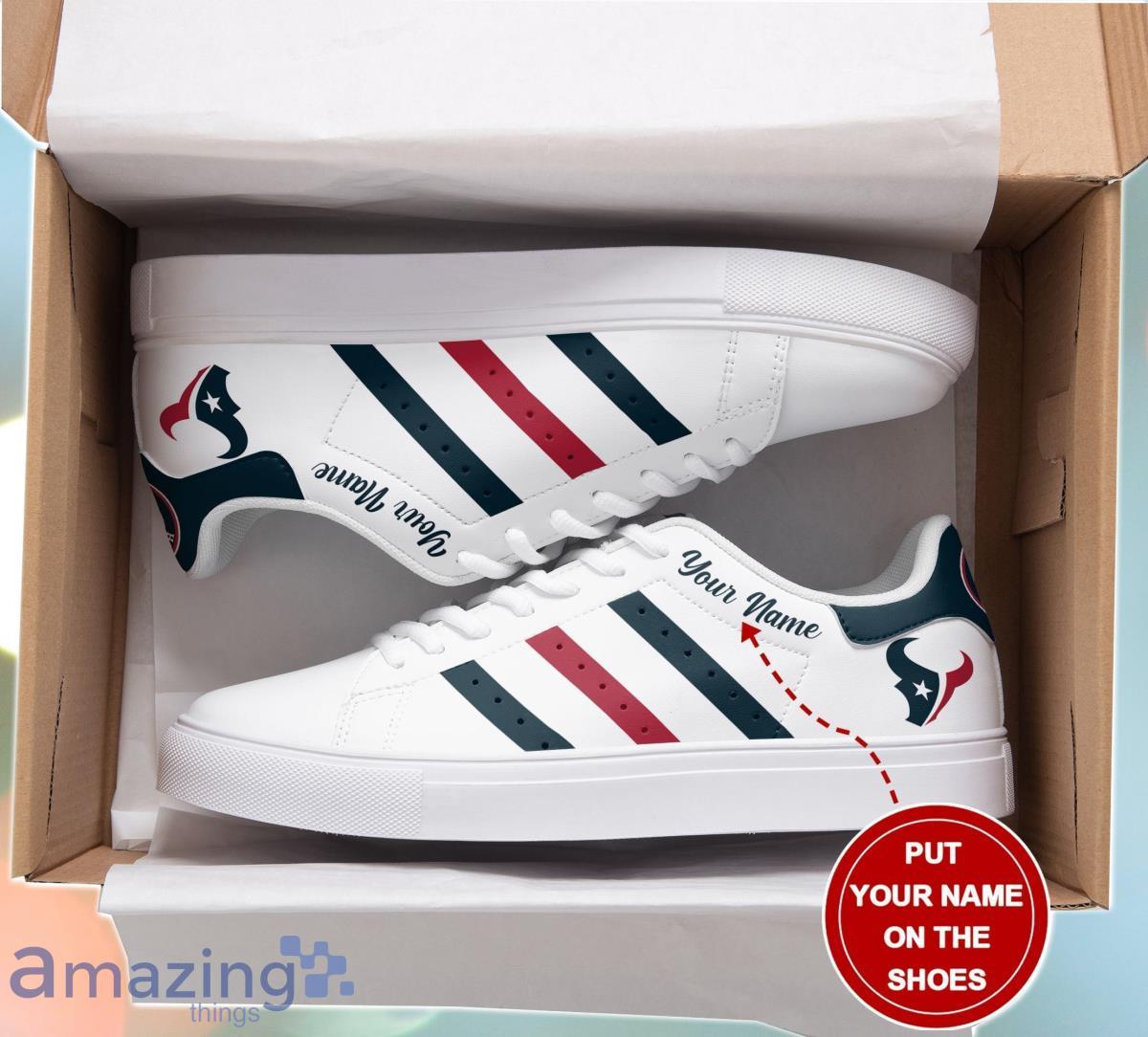 Houston Texans Personalized Stan Smith Sneakers Best Gift For Men And Women Fans Product Photo 1