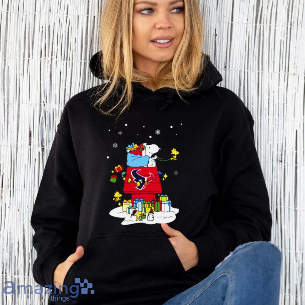 Christmas Snoopy Houston Texans Shirt, hoodie, sweater and long sleeve