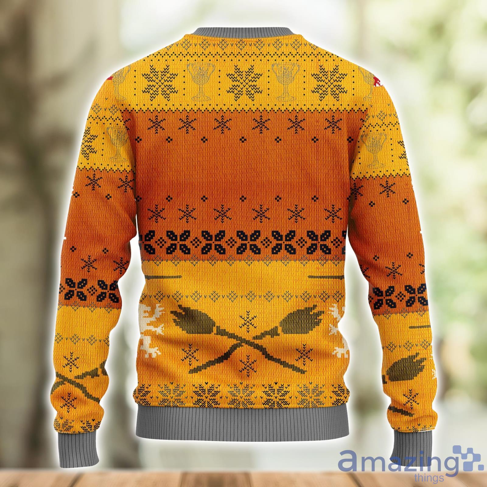 Hufflepuff ugly christmas sweater best sale