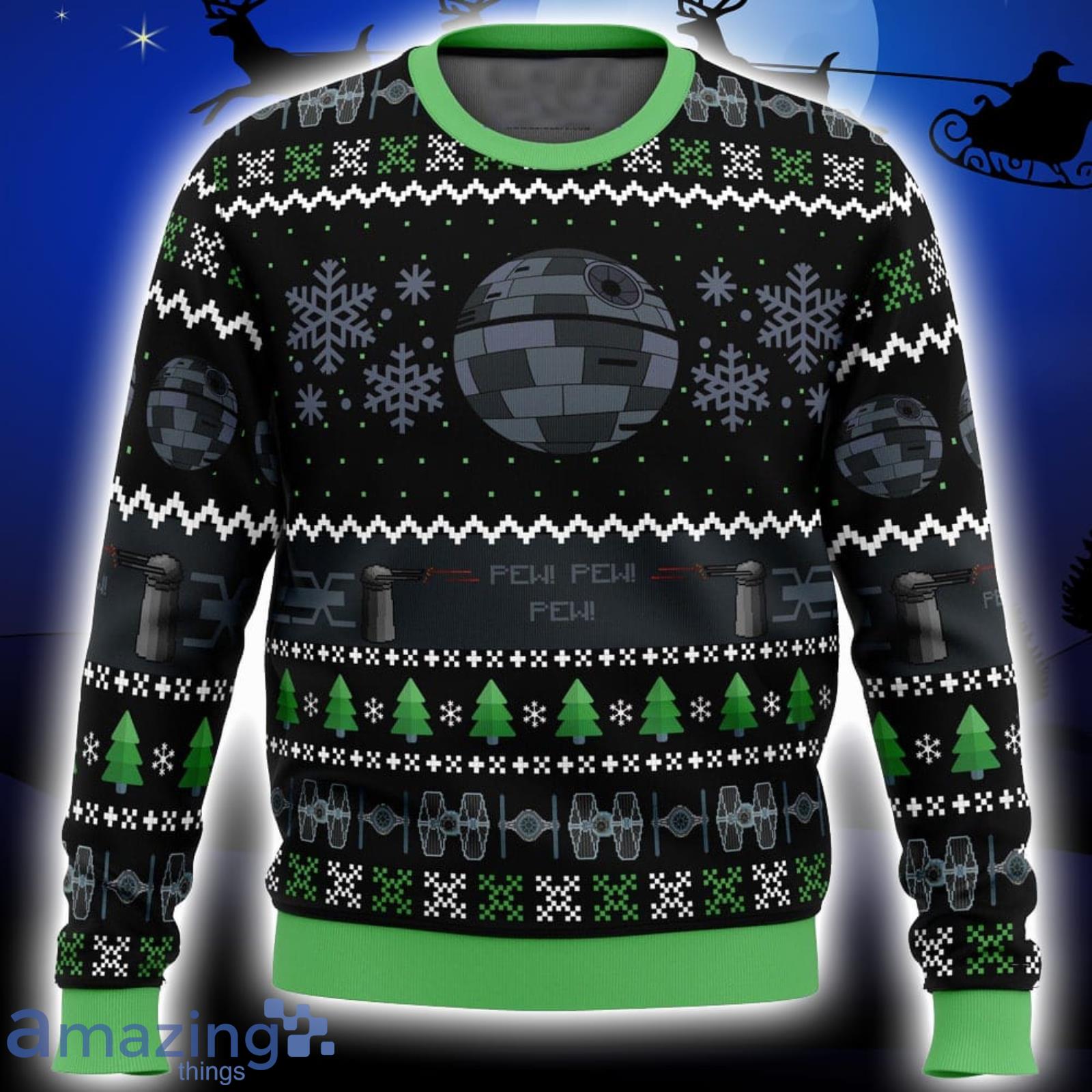 Imperial Death Star Star Wars Xmas Ugly Christmas Sweater Christmas Gift For Men And Women Product Photo 1