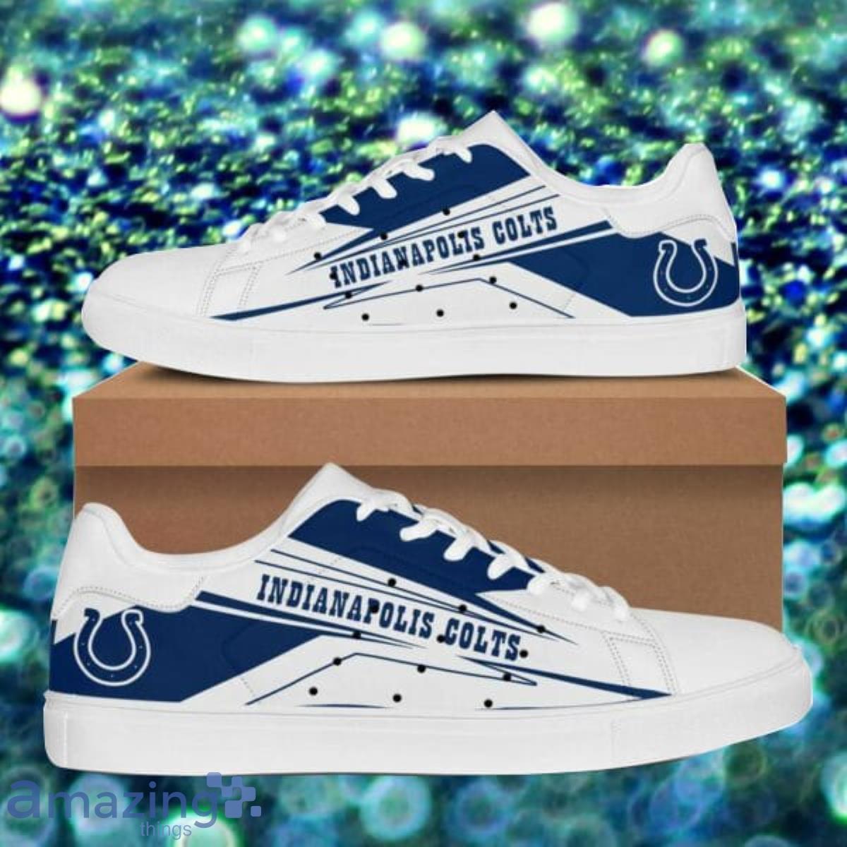 Indianapolis Colts NFL Unique Gift For Fan Low Top Skate Shoes Product Photo 1