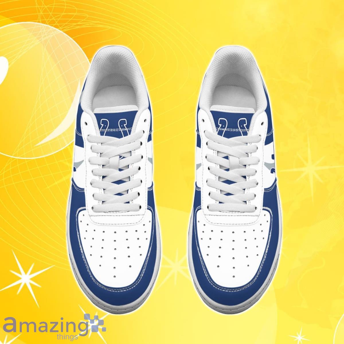 Personalized NFL Indianapolis Colts Custom Name Air Force Shoes - Tagotee