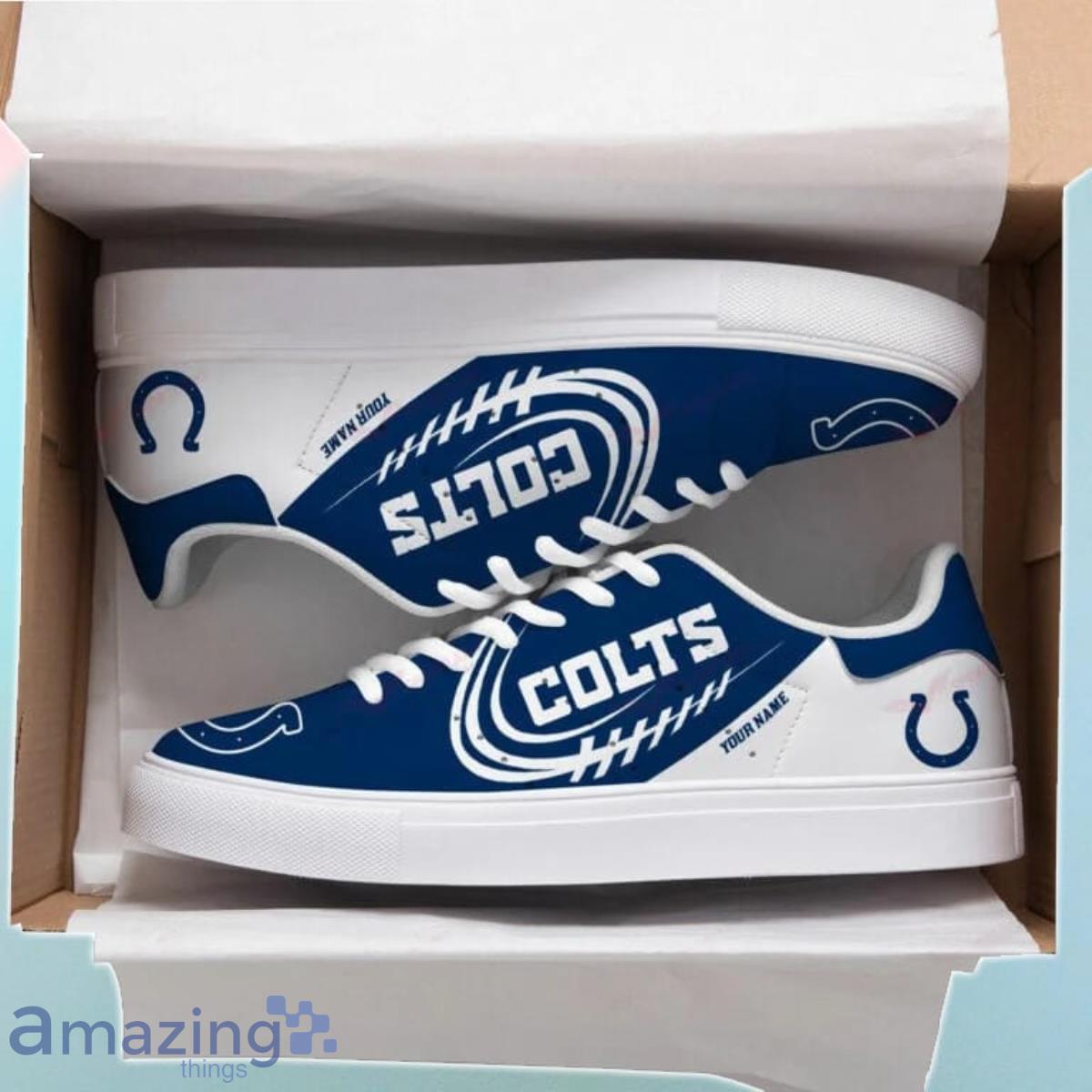 Indianapolis Colts Personalized Stan Smith Sneakers Best Gift For Men And Women Fans Product Photo 1 Indianapolis Colts Personalized Stan Smith Sneakers Best Gift For Men And Women Fans Product Photo 1