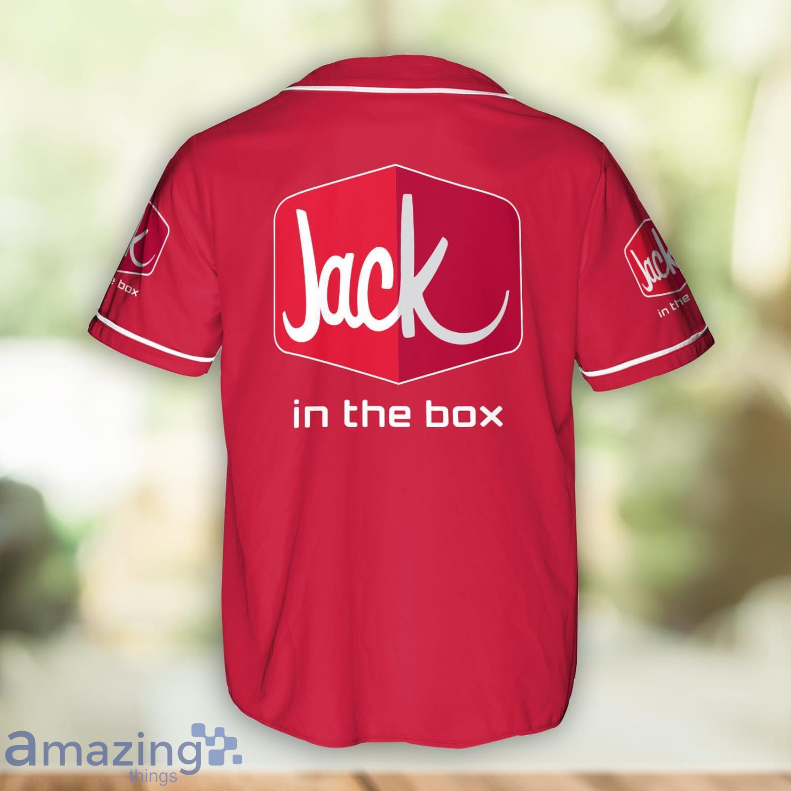 Jack In The Box 3D Baseball Jersey Shirt Gift For Men And Women image Jack In The Box 3D Baseball Jersey Shirt Gift For Men And Women Product Photo 2