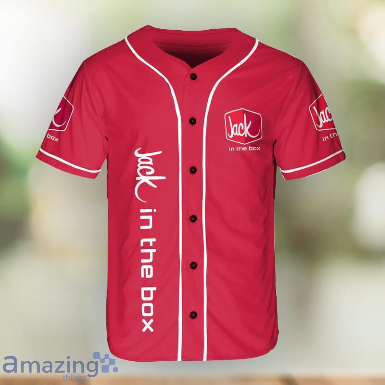 Jack In The Box 3D Baseball Jersey Shirt Gift For Men And Women Product Photo 1 Jack In The Box 3D Baseball Jersey Shirt Gift For Men And Women Product Photo 1