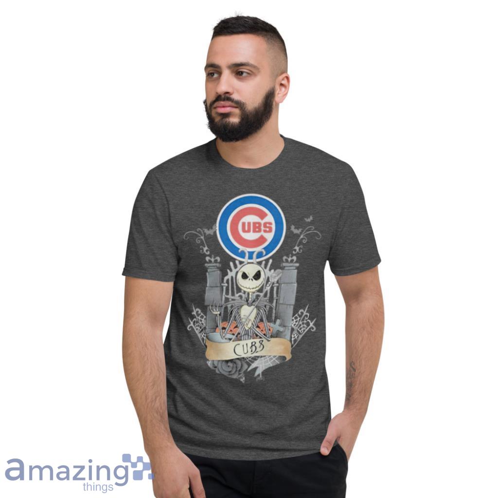 Chicago Cubs Jack Skellington And Zero Polo Shirt For Sport Fans