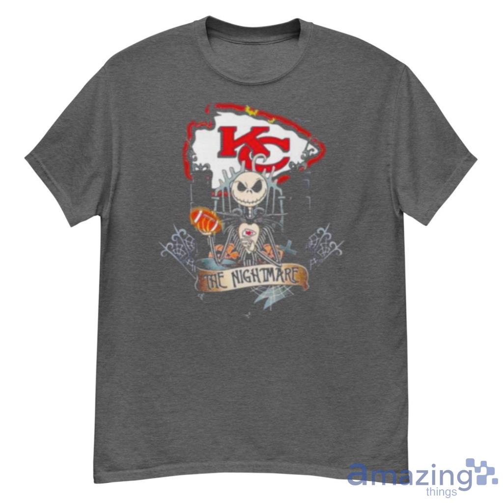 Jack Skellington's Nightmare - Kansas City Chiefs T-Shirt, Kansas