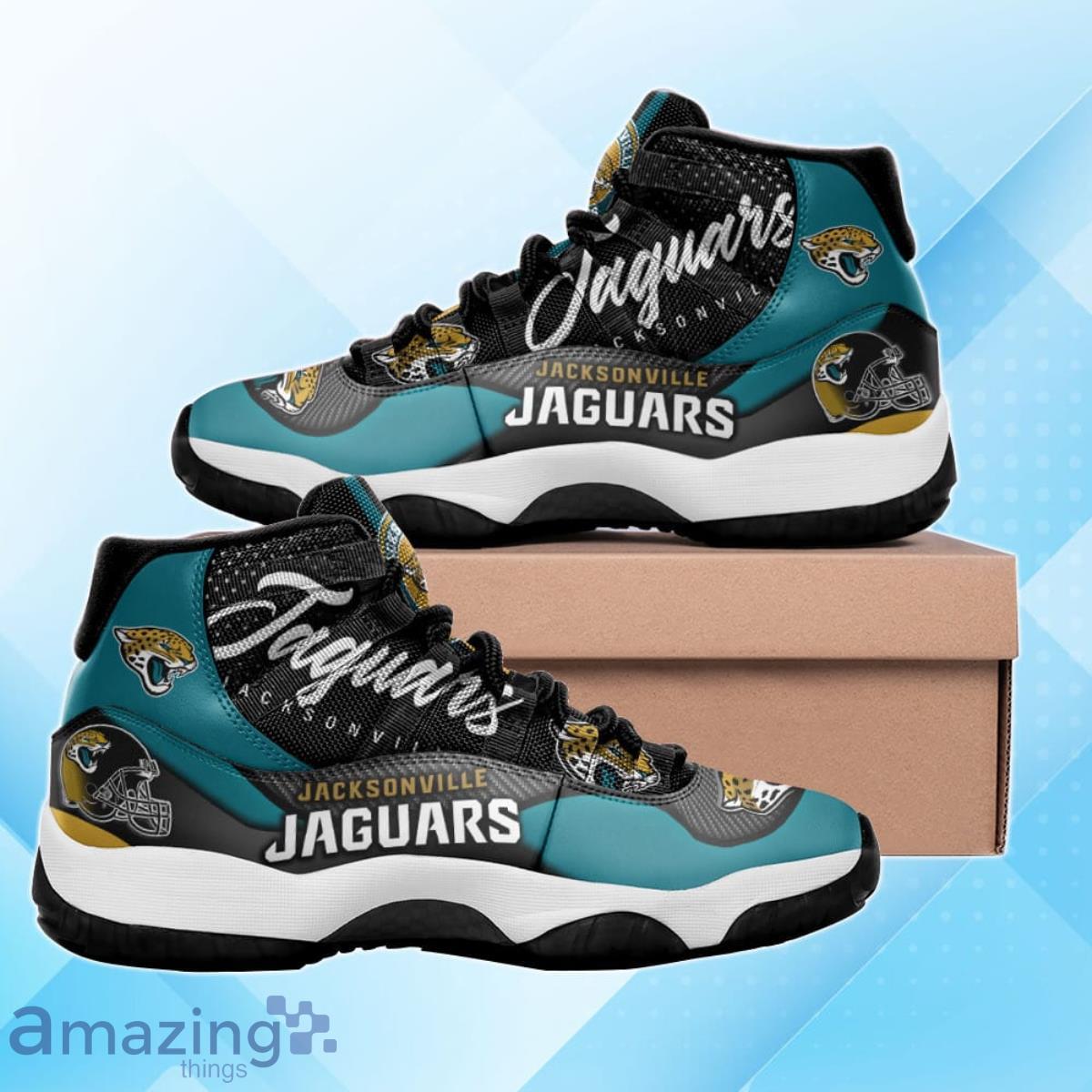 Jacksonville Jaguars Air Jordan 11 Sneakers Special Gift For Men And Women Fans Product Photo 1