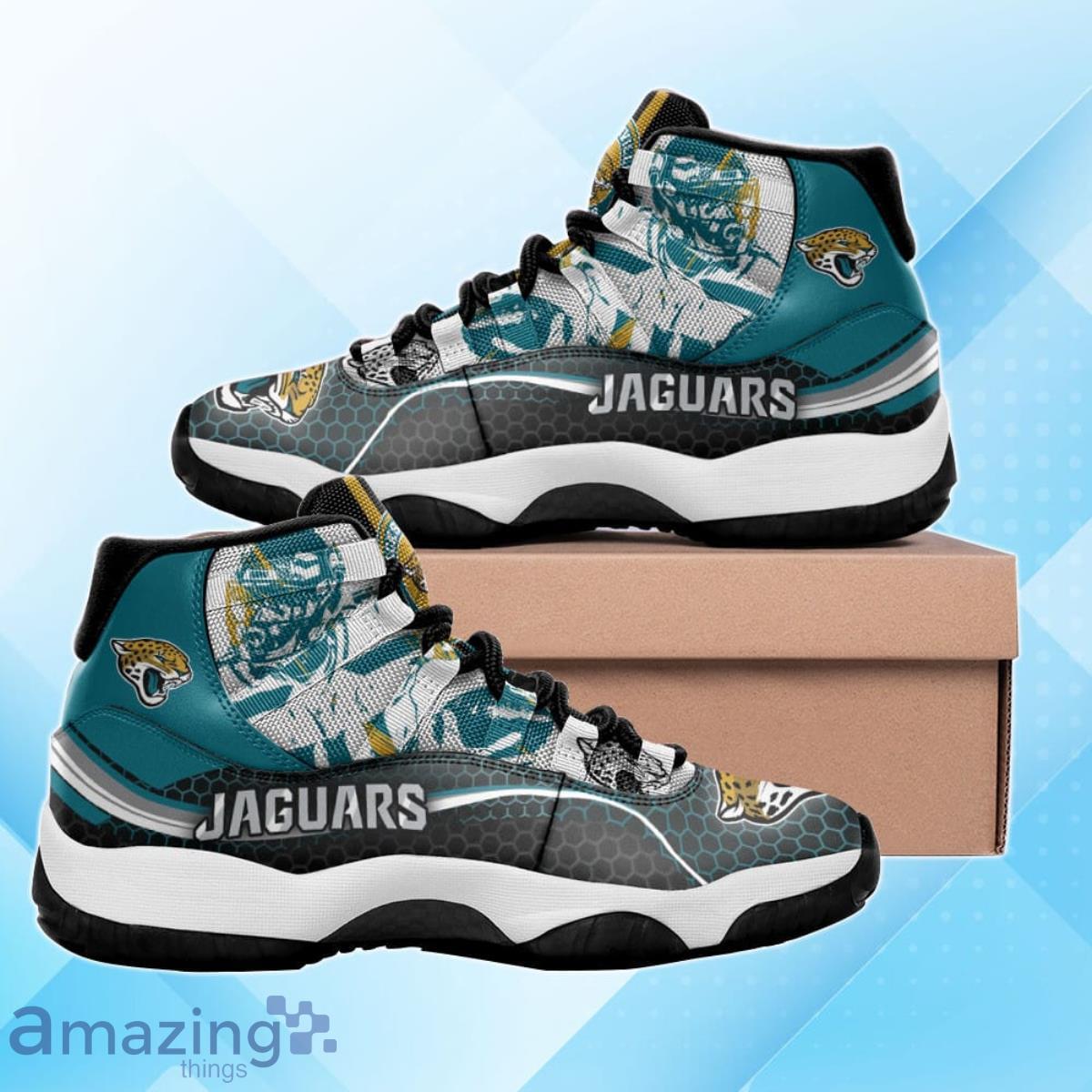 Jacksonville Jaguars Air Jordan 11 Sneakers Style Gift For Men And Women Fans Product Photo 1