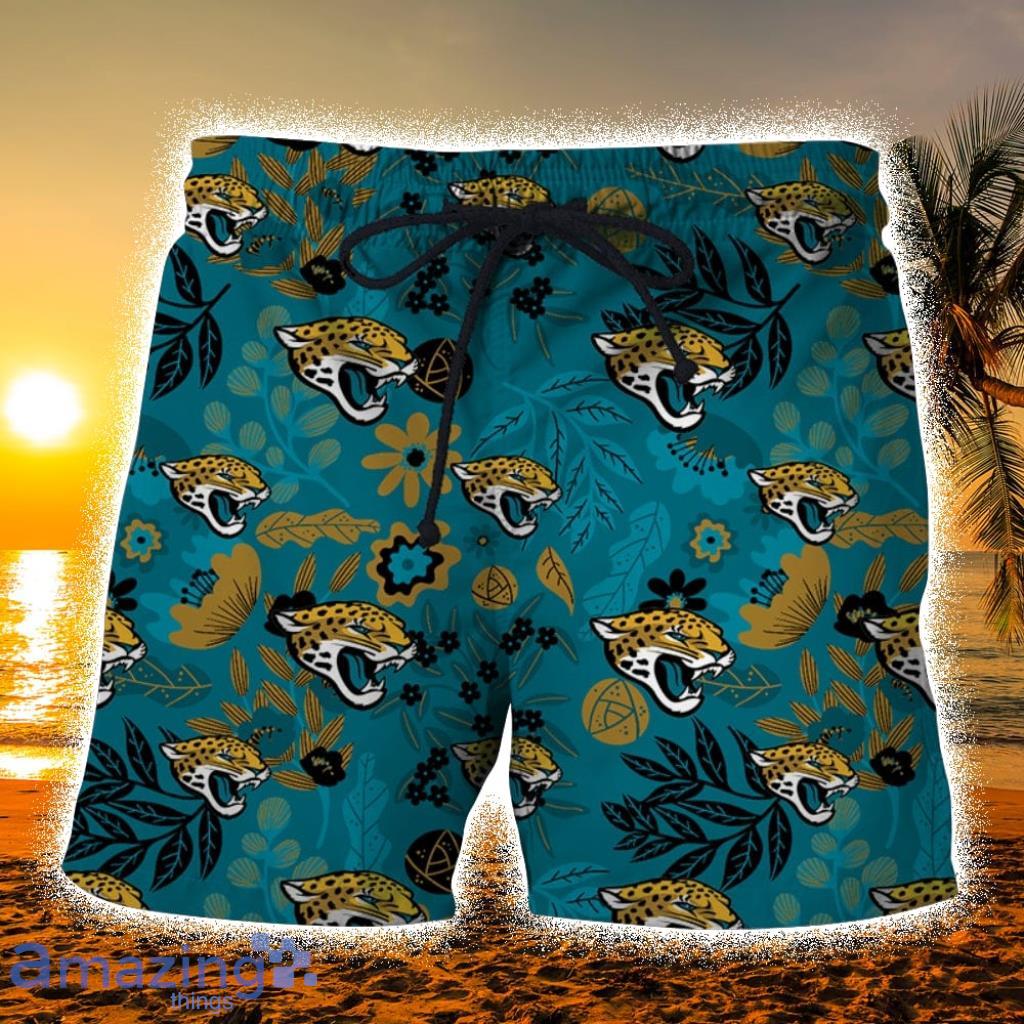 Jacksonville Jaguars Aloha Hawaiian Shorts Gift For Fans