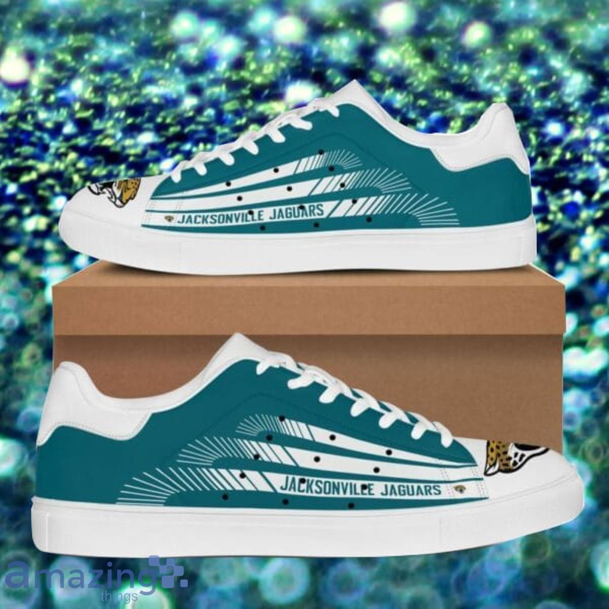 Jacksonville Jaguars NFL Low Top Skate Shoes Product Photo 1 Jacksonville Jaguars NFL Low Top Skate Shoes Product Photo 1