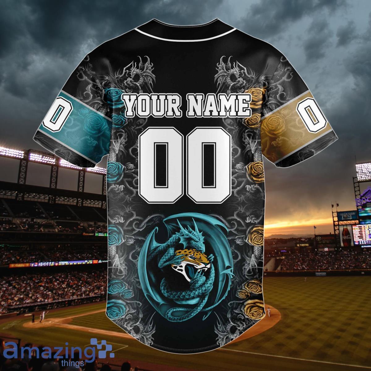 Personalized Name Jacksonville Jaguars NFL Baseball Jersey Shirt - Bring  Your Ideas, Thoughts And Imaginations Into Reality Today