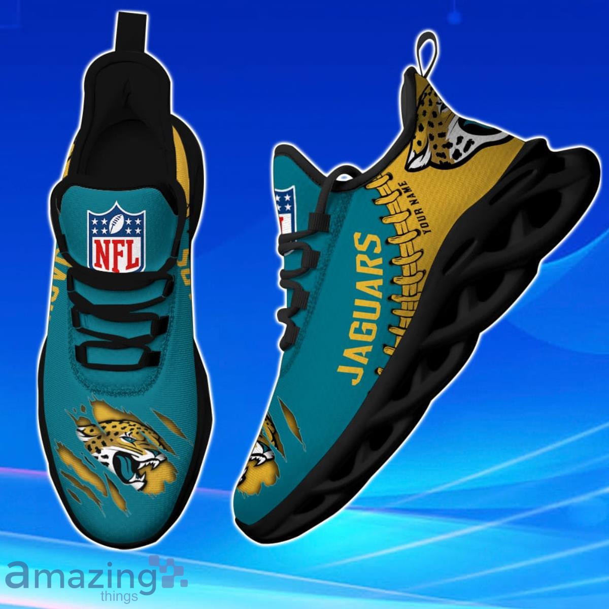 Fans need these Jacksonville Jaguars shoes by Nike