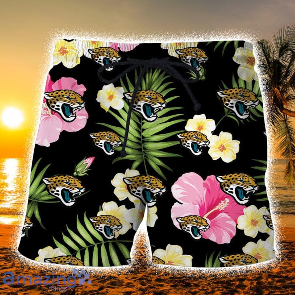 NEW FASHION 2023 Jacksonville Jaguars Hawaiian Shirts flower gift for summer