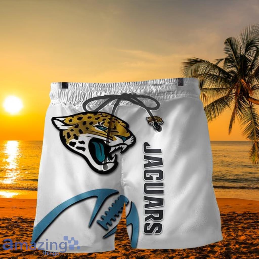 Jacksonville Jaguars Zigzag Hawaiian Shorts Gift For Fans Product Photo 1