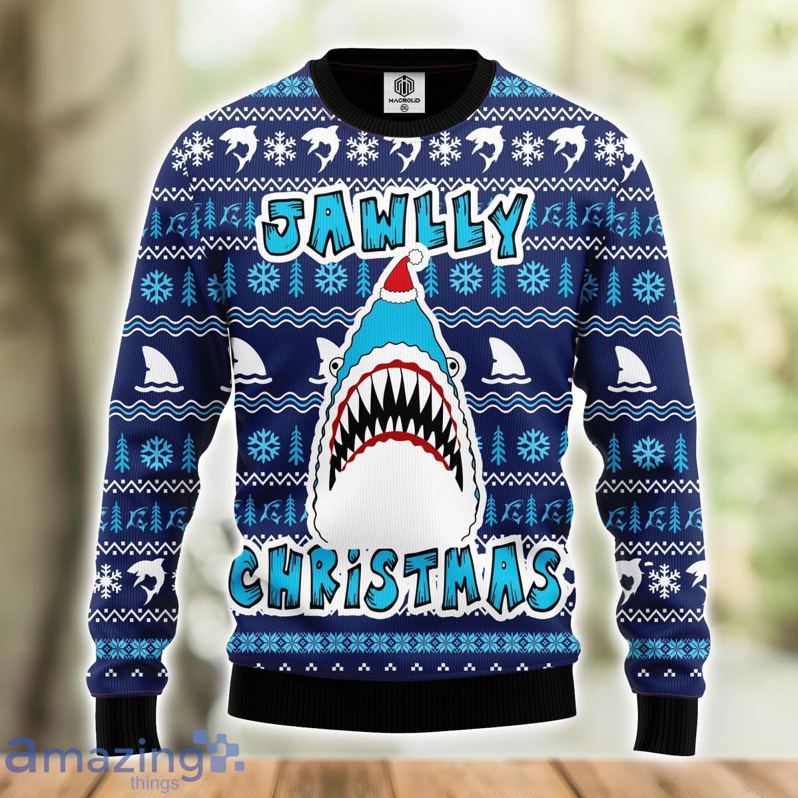 Jaw 3D Amazing Gift Ugly Christmas 3D Sweater Christmas Gift For Men And Women Product Photo 1 Jaw 3D Amazing Gift Ugly Christmas 3D Sweater Christmas Gift For Men And Women Product Photo 1