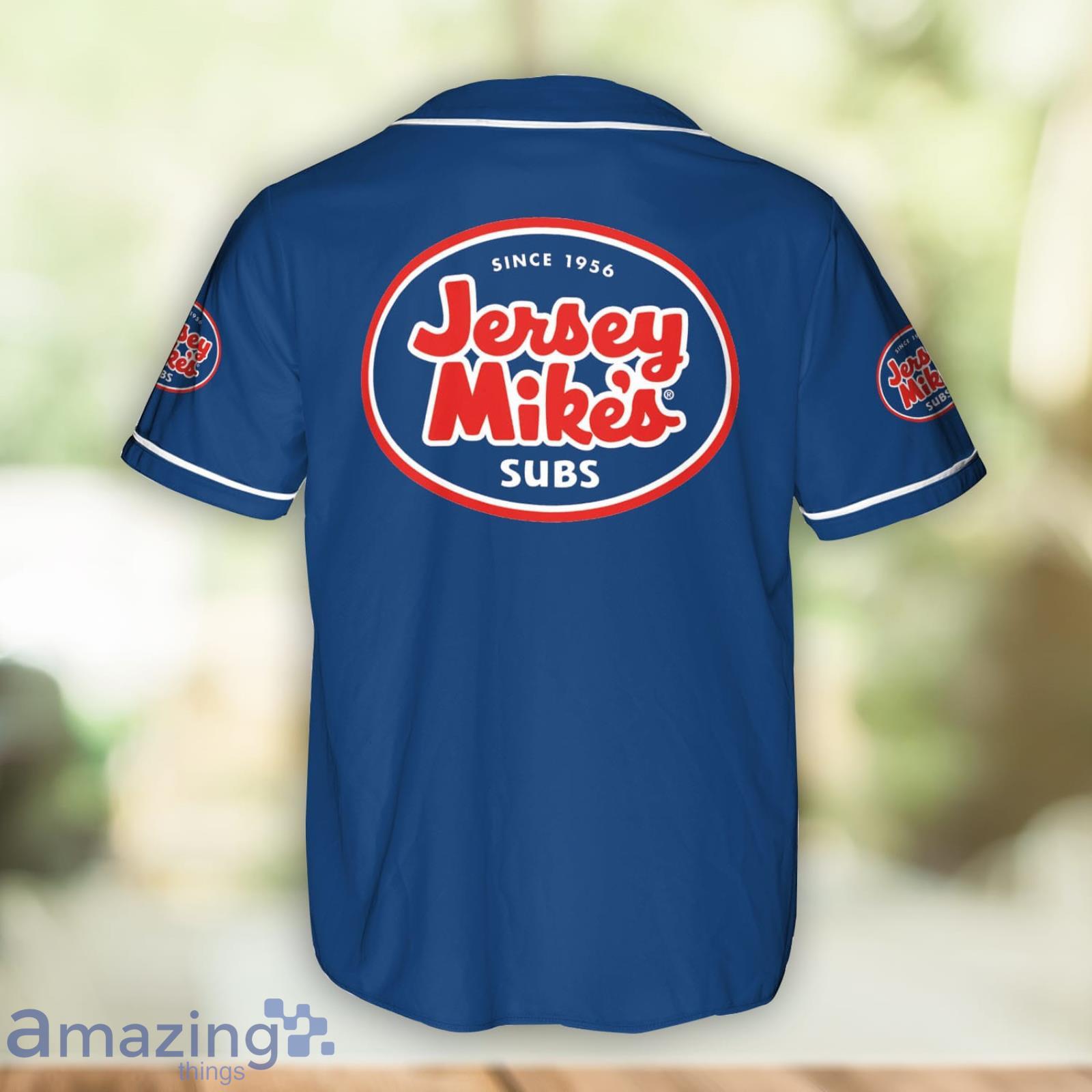 Jersey Mike's Subs Baseball Jersey Shirt Men And Women Sport Gift image Jersey Mike's Subs Baseball Jersey Shirt Men And Women Sport Gift