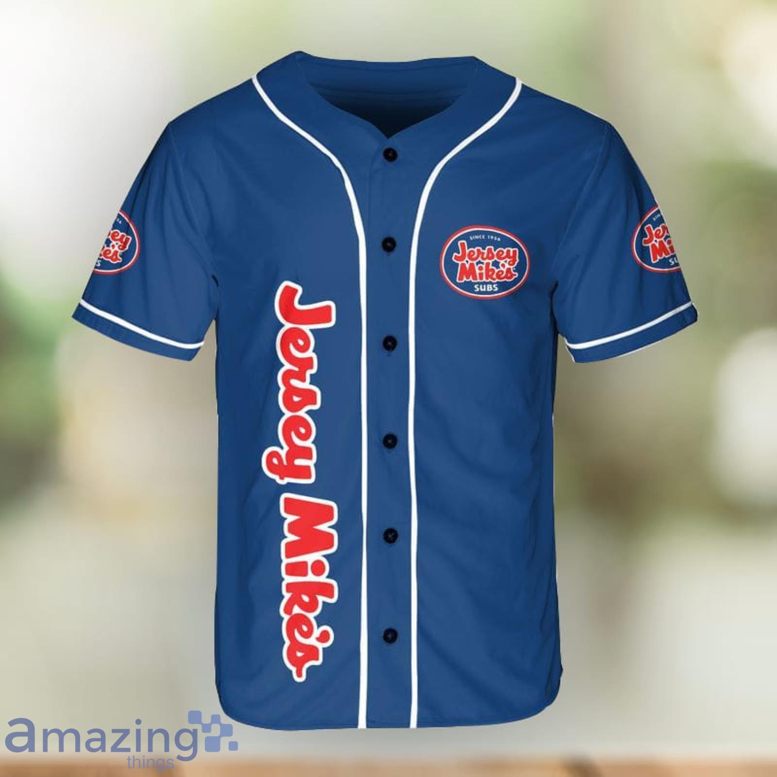 Jersey Mike's Subs Baseball Jersey Shirt Men And Women Sport Gift image Jersey Mike's Subs Baseball Jersey Shirt Men And Women Sport Gift Product Photo 1