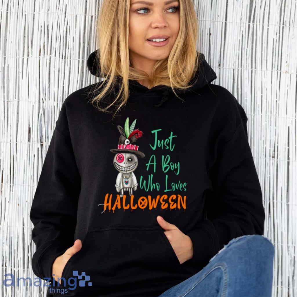 Just A Boy Who Loves Halloween T Shirt image Just A Boy Who Loves Halloween T Shirt Product Photo 6