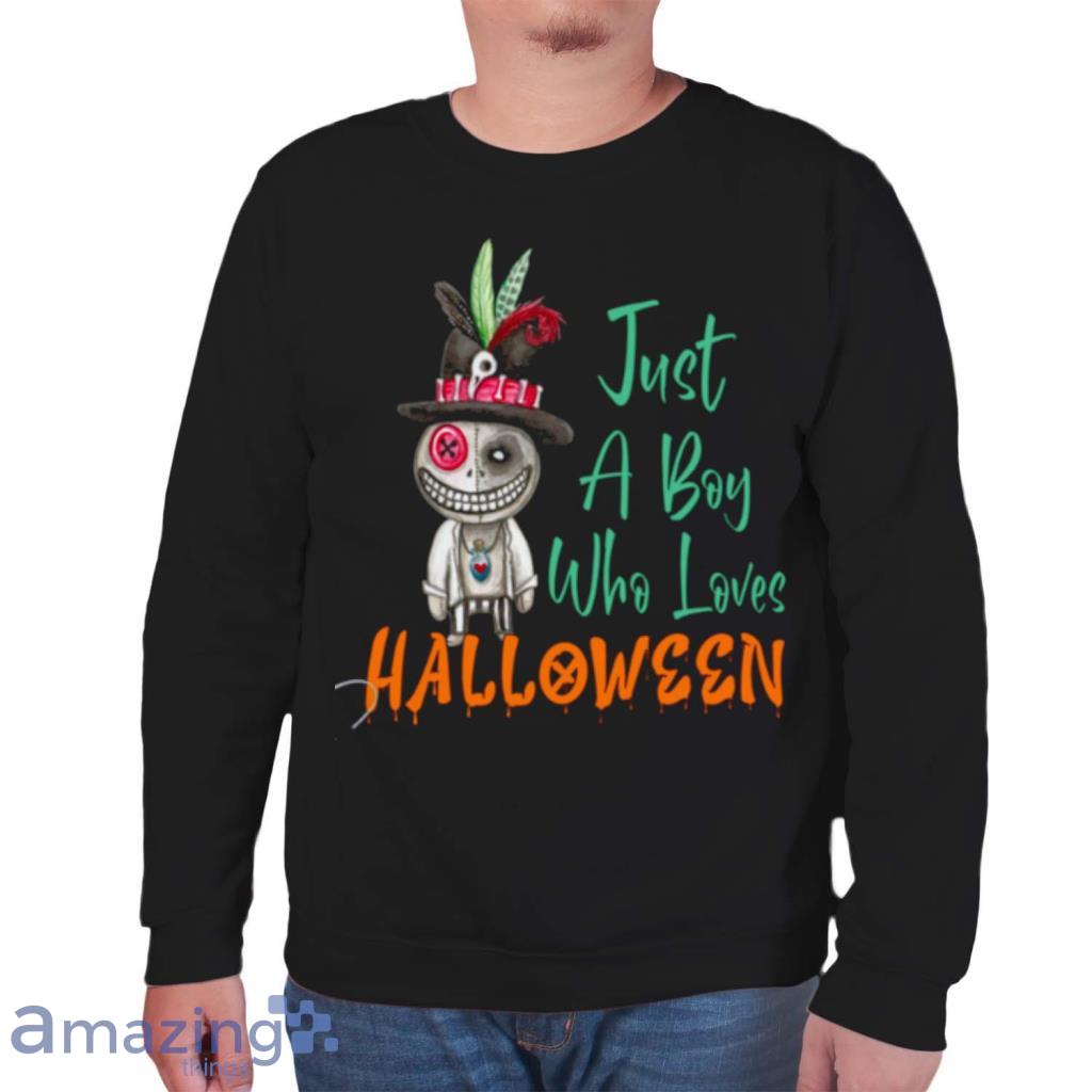 Just A Boy Who Loves Halloween T Shirt image Just A Boy Who Loves Halloween T Shirt Product Photo 7